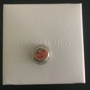 Authentic Pandora Halloween Pumpkin Charm